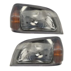2PCS Original 1987-1993 Toyota Liteace Cm31 Headlights - Low Price Corner Lamp & Turn Signal Set