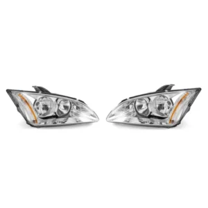 Affordable 2005-2008 Ford Focus Crystal Headlights - Top Quality Car Pair at Low Prices