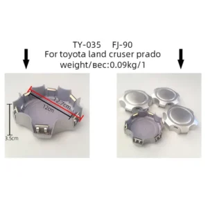 Affordable High-Quality Toyota Land Cruiser Prado Wheel Center Cap Kit - Save Big!