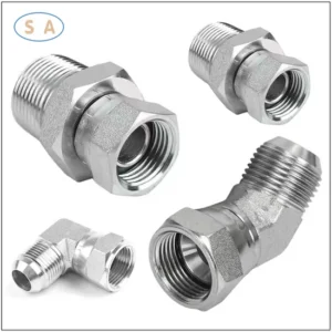Affordable & Fast Delivery: Direct Factory Price OEM CNC Machined Oil Cylinder Hydraulic Fittings Hose Transition Joints - Pro Supplier, ISO Certified