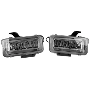 Affordable High-End Pair Yellow Aluminum Alloy LED Fog Lamps for Isuzu Elf 700p - Best Price Guaranteed!