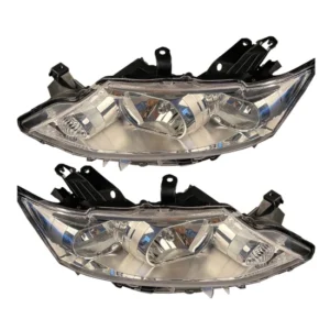 2012-2013 Toyota Allion White Pair Headlights - Budget-Friendly Replacement Lamps