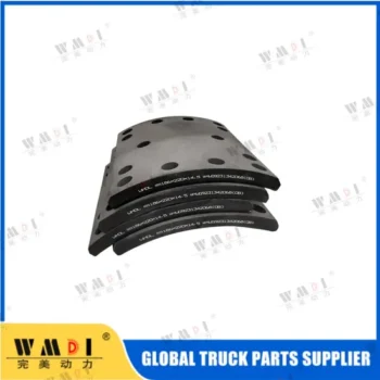 High Quality 09 HOWO Brake Lining 186*160*14.5mm Factory Price