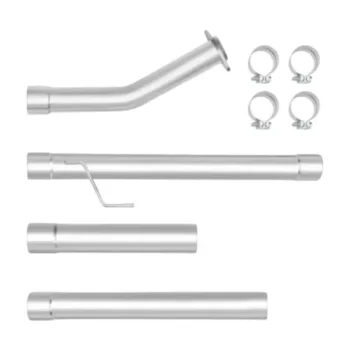 3.5" DPF Delete Race Pipe for 2018 - 2020 Ford 3.0 Powerstroke F - 150 Factory Price