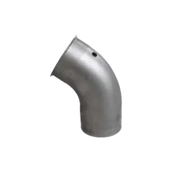 Factory Price: 5 Inch 1.2D Aluminized Steel Turbo Exhaust Elbow with Pyro for Peterbilt