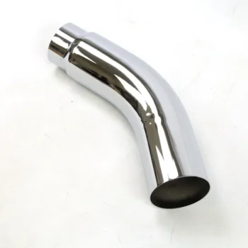 High Performance Chrome Exhaust Tips 4" ID 5" OD Truck Muffler Factory Price