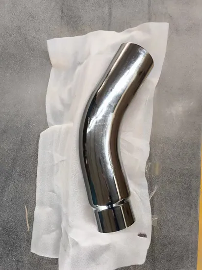 High-Performance-Chrome-Exhaust-Tips-23-Length-4-ID-5-Od-Pencil-Cut-Chrome-Exhaust-Tip-for-Truck-Muffler