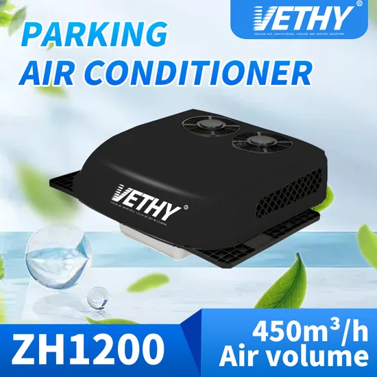 Vethy Zh1200 12V/24V Truck Parking AC Turbo Cooling Remote Control Factory Price